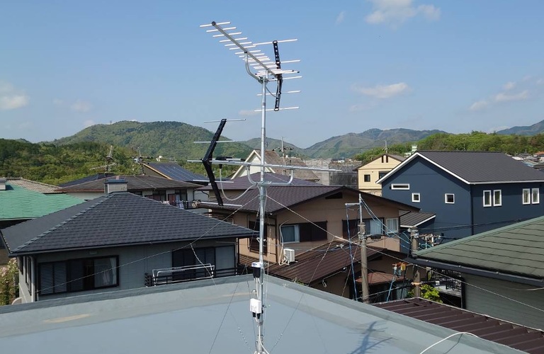 尼崎市でアンテナ工事をお探しなら｜地域密着の電気工事は株式会社山下商事