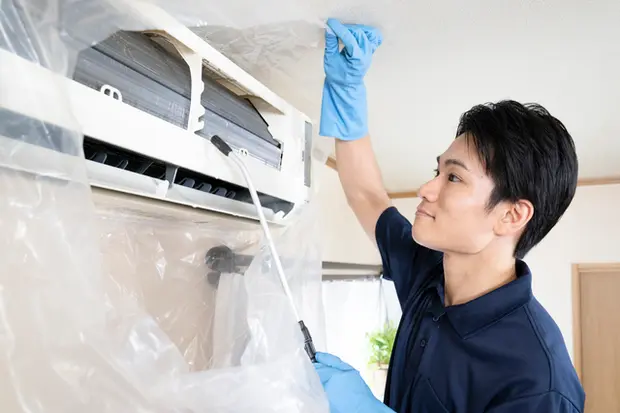 西宮市でエアコンがくさいなと思った方、クリーニングの時期かもしれません｜地域密着の電気工事は株式会社山下商事